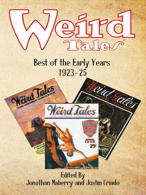 cover image of Weird Tales